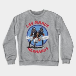 D.J. Moore & Darnell Mooney Chicago Las Manos Hermanos Crewneck Sweatshirt